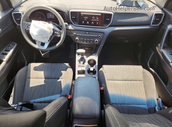 KNDPM3AC4L7835124 2020 KIA SPORTAGE Silver წინა პანელის ხედი