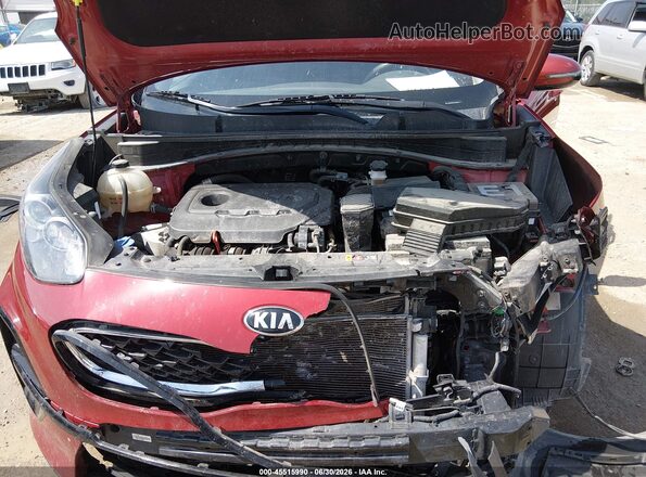 KNDPM3AC4M7908428 2021 KIA SPORTAGE Красный Вид сзади