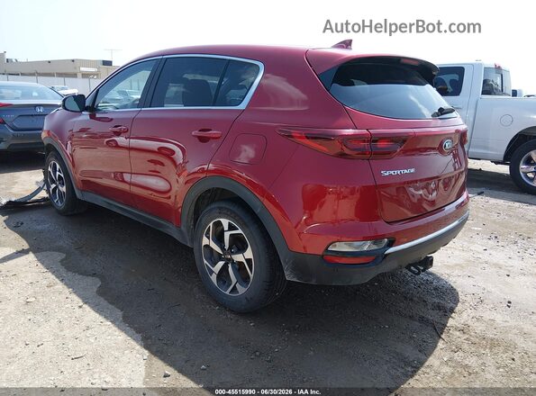 KNDPM3AC4M7908428 2021 KIA SPORTAGE Красный Задняя левая четверть