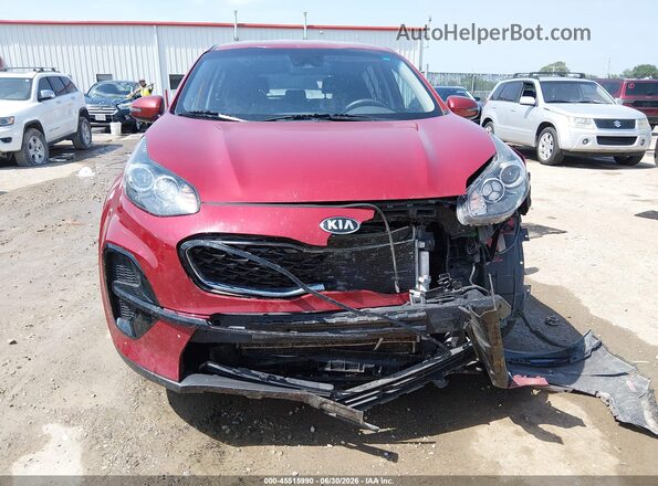 KNDPM3AC4M7908428 2021 KIA SPORTAGE Красный Вид щитка приборов