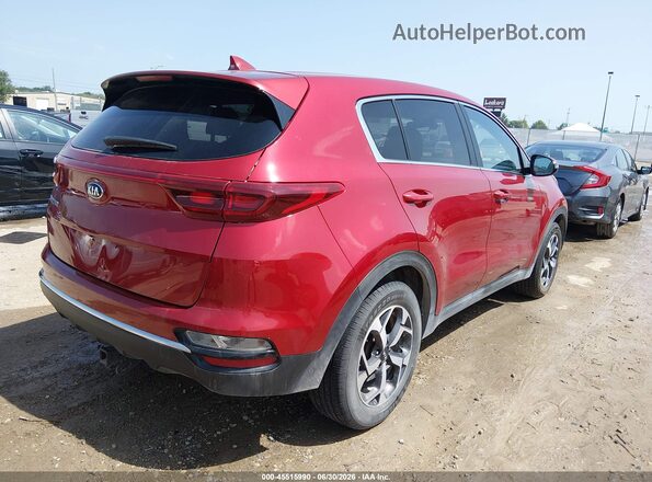 KNDPM3AC4M7908428 2021 KIA SPORTAGE Красный Задняя правая четверть