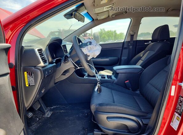 KNDPM3AC4M7930395 2021 KIA SPORTAGE Red Вид салону спереду