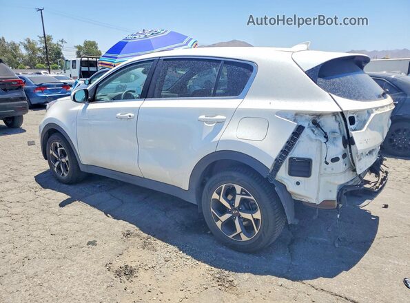 KNDPM3AC4N7000594 2022 KIA SPORTAGE White Rear left