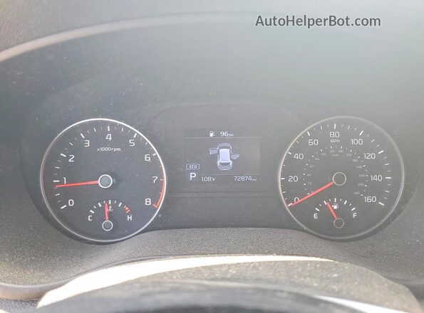 KNDPM3AC4N7000594 2022 KIA SPORTAGE White Instrument cluster view