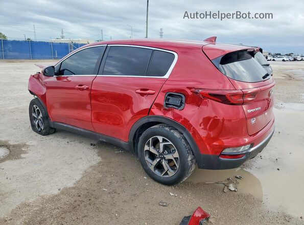 KNDPM3AC4N7028038 2022 KIA SPORTAGE Red უკანა მარცხენა