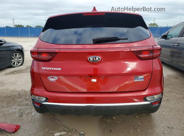 KNDPM3AC4N7028038 2022 KIA SPORTAGE Red უკანა ხედი