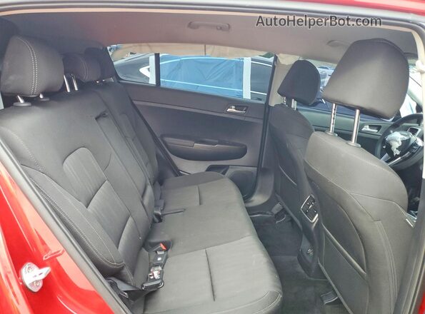 KNDPM3AC4N7028038 2022 KIA SPORTAGE Red უკანა სალონის ხედი