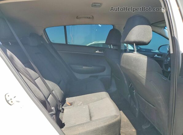 KNDPM3AC4N7984393 2022 KIA SPORTAGE White Սալոնի հետևի տեսք