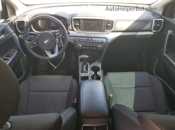 KNDPM3AC4N7984393 2022 KIA SPORTAGE White Առջևի վահանակի տեսք