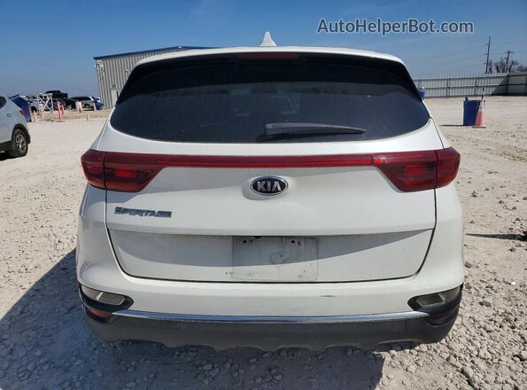 KNDPM3AC4N7984393 2022 KIA SPORTAGE White Հետևի տեսք