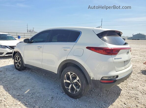KNDPM3AC4N7984393 2022 KIA SPORTAGE White Հետևի ձախ