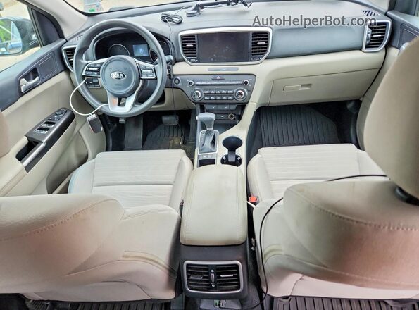 KNDPM3AC4N7991067 2022 KIA SPORTAGE Black წინა პანელის ხედი