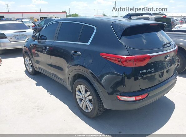 KNDPM3AC5H7050313 2017 KIA SPORTAGE Black Trasero izquierdo