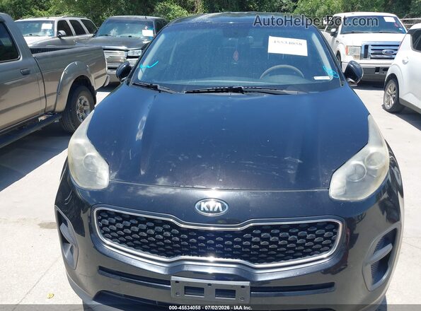 KNDPM3AC5H7050313 2017 KIA SPORTAGE Black Vista frontal