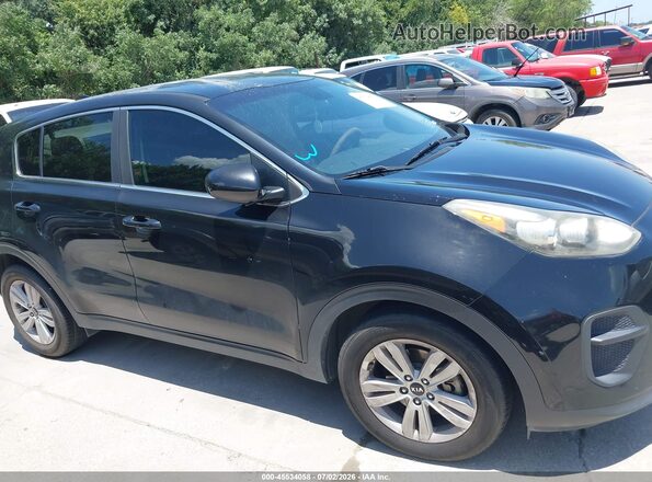 KNDPM3AC5H7050313 2017 KIA SPORTAGE Black Vista interior trasera
