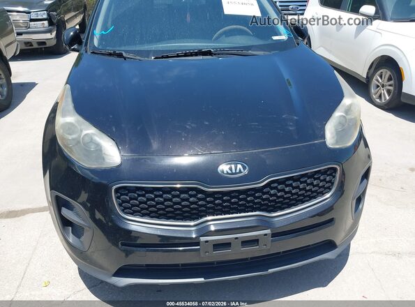 KNDPM3AC5H7050313 2017 KIA SPORTAGE Black Vista del cuadro de instrumentos