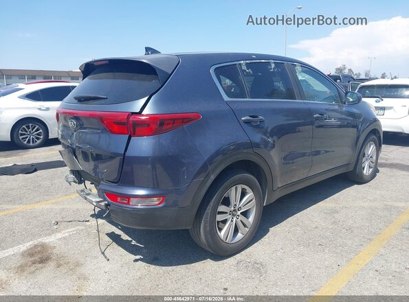 KNDPM3AC5H7050604 2017 KIA SPORTAGE Gray Задня права чверть
