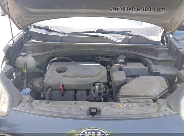 KNDPM3AC5H7050604 2017 KIA SPORTAGE Gray Вид ззаду