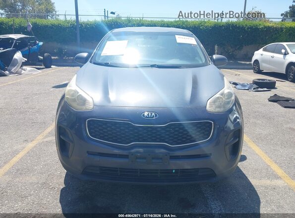 KNDPM3AC5H7050604 2017 KIA SPORTAGE Gray Вид задньої частини салону