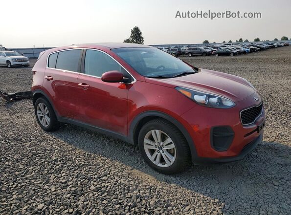 KNDPM3AC5H7051218 2017 KIA SPORTAGE Красный Передняя правая четверть