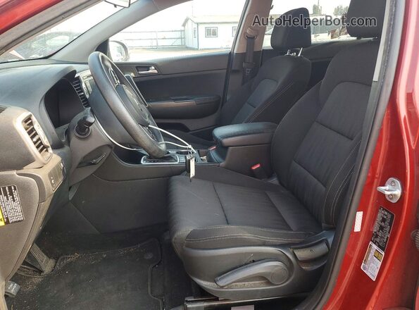 KNDPM3AC5H7051218 2017 KIA SPORTAGE Красный Вид салона спереди