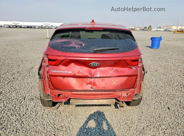KNDPM3AC5H7051218 2017 KIA SPORTAGE Красный Вид сзади