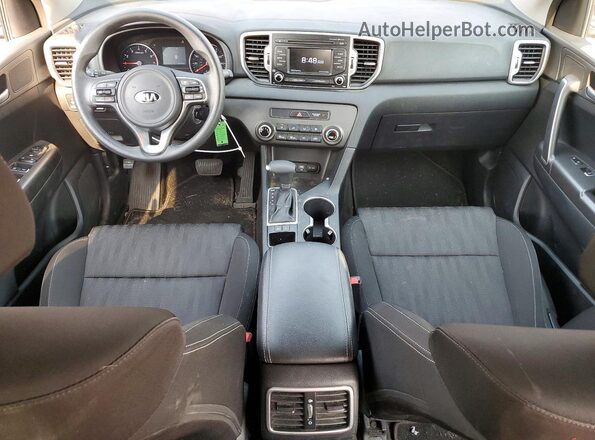 KNDPM3AC5H7051218 2017 KIA SPORTAGE Красный Вид панели приборов