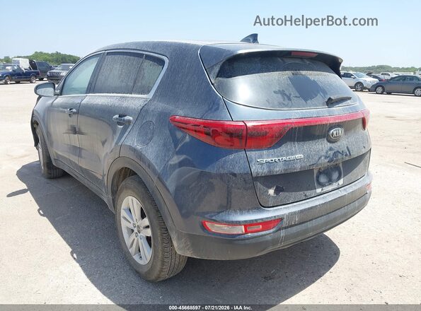 KNDPM3AC5J7343148 2018 KIA SPORTAGE Серый Задняя левая четверть
