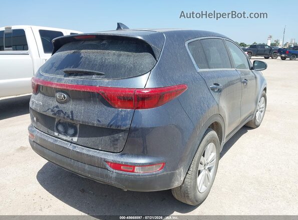 KNDPM3AC5J7343148 2018 KIA SPORTAGE Серый Задняя правая четверть