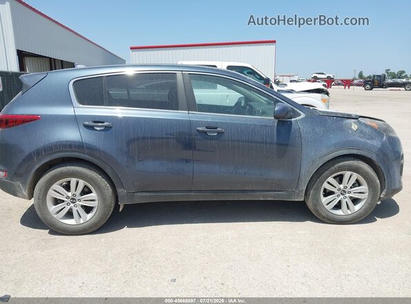 KNDPM3AC5J7343148 2018 KIA SPORTAGE Серый Вид задней части салона