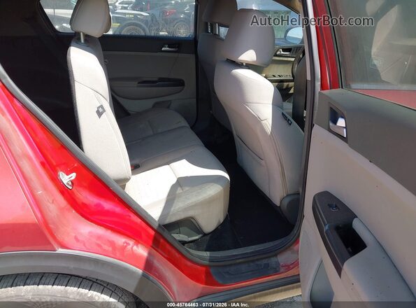 KNDPM3AC5J7490604 2018 KIA SPORTAGE Red VIN կոդի պիտակի տեսք
