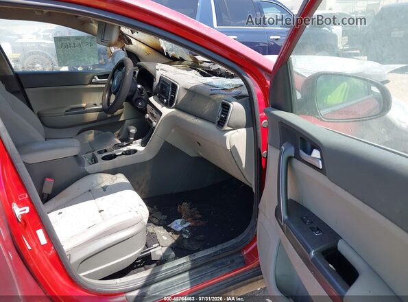KNDPM3AC5J7490604 2018 KIA SPORTAGE Red Սալոնի դիմացի տեսք