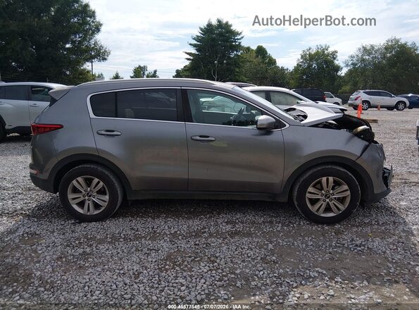 KNDPM3AC5K7525269 2019 KIA SPORTAGE Gray უკანა სალონის ხედი