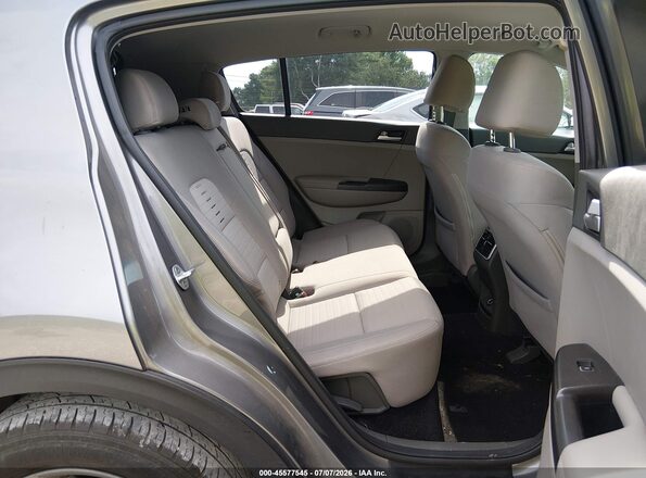 KNDPM3AC5K7525269 2019 KIA SPORTAGE Gray VIN კოდის სტიკერის ხედი