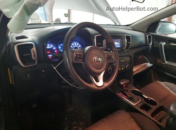 KNDPM3AC5K7548373 2019 KIA SPORTAGE Gray Вид панелі приладів
