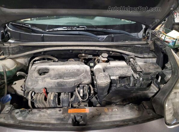 KNDPM3AC5K7548373 2019 KIA SPORTAGE Gray Вид підкапотного простору