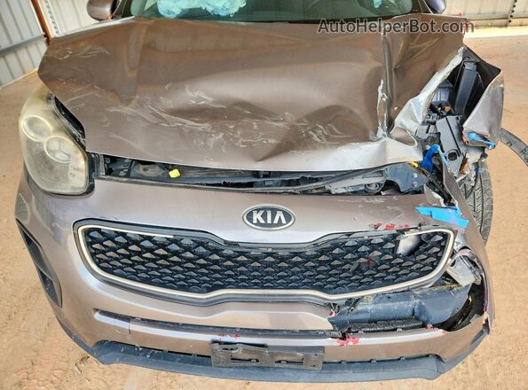 KNDPM3AC5K7561530 2019 KIA SPORTAGE Silver Շարժիչի բաժամունքի տեսք