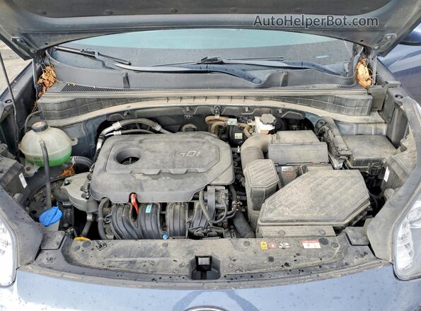 KNDPM3AC5L7723142 2020 KIA SPORTAGE Blue ძრავის განყოფილების ხედი
