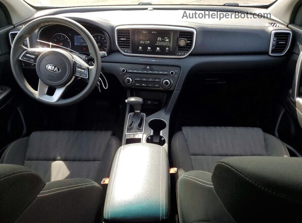 KNDPM3AC5L7784877 2020 KIA SPORTAGE Silver Vista del salpicadero