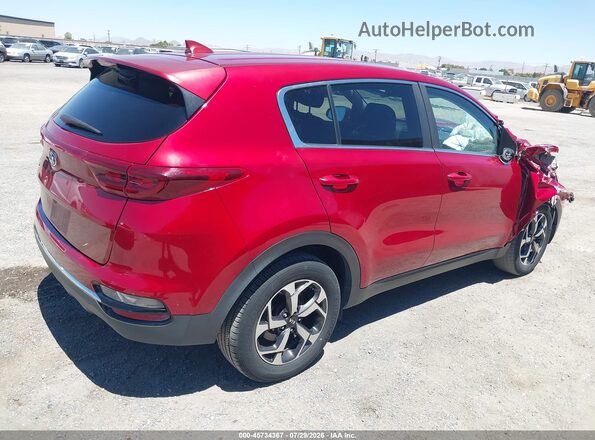 KNDPM3AC5M7855318 2021 KIA SPORTAGE Red Trasero derecho