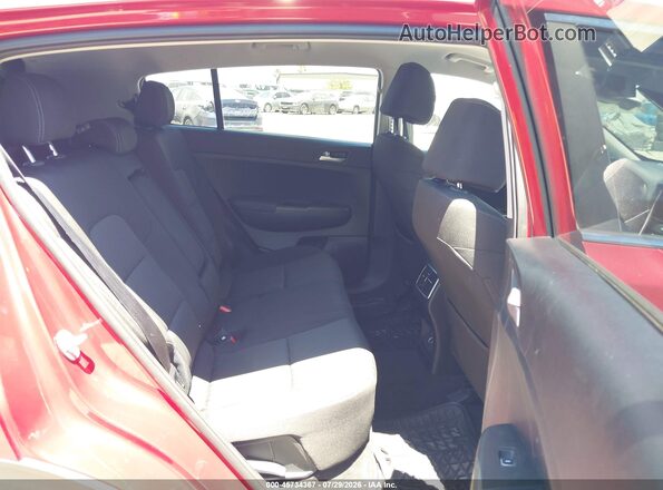 KNDPM3AC5M7855318 2021 KIA SPORTAGE Red Vista de la etiqueta del VIN