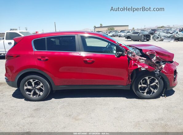KNDPM3AC5M7855318 2021 KIA SPORTAGE Red Vista interior trasera