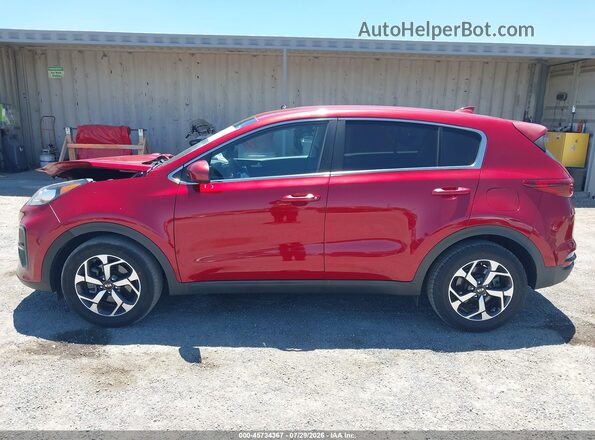 KNDPM3AC5M7855318 2021 KIA SPORTAGE Red Vista interior de 360 grados