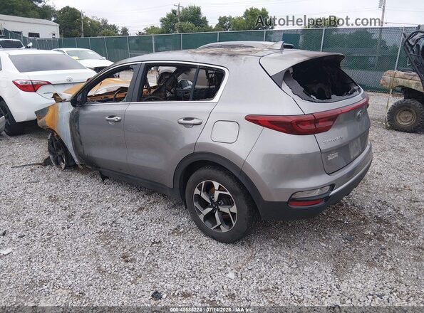 KNDPM3AC5M7867551 2021 KIA SPORTAGE Silver Trasero izquierdo