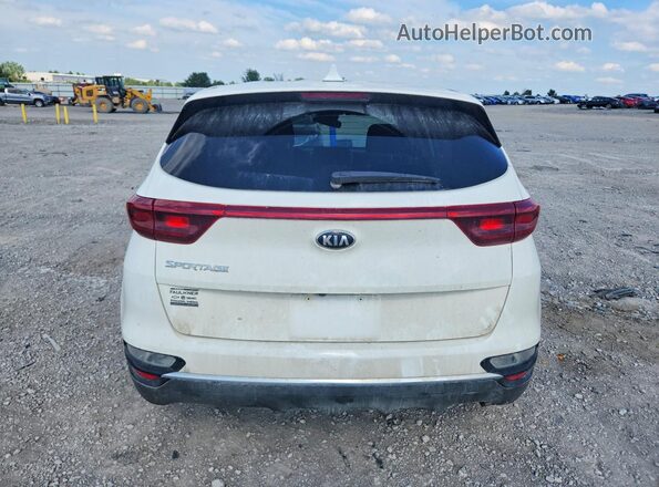 KNDPM3AC5M7867744 2021 KIA SPORTAGE White Vista trasera