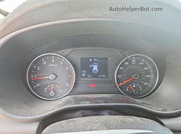 KNDPM3AC5M7867744 2021 KIA SPORTAGE White Vista del cuadro de instrumentos