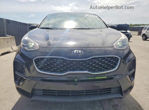 KNDPM3AC5M7877013 2021 KIA SPORTAGE Black Widok z przodu