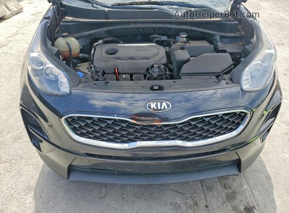 KNDPM3AC5M7877013 2021 KIA SPORTAGE Black Widok komory silnika