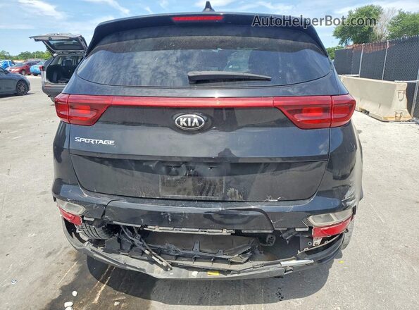 KNDPM3AC5M7877013 2021 KIA SPORTAGE Black Widok z tyłu