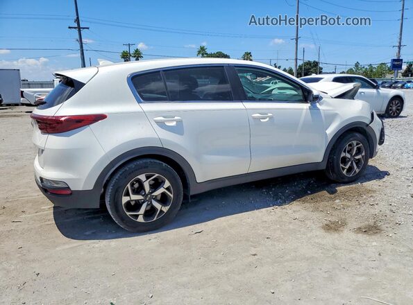 KNDPM3AC5M7916361 2021 KIA SPORTAGE White Trasero derecho
